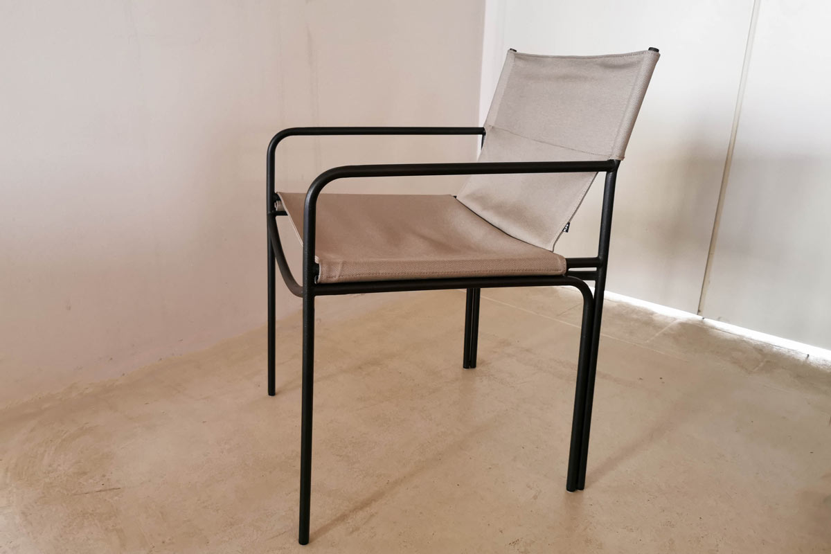 Outdoor-Armlehnstuhl Pool inkl. Tablett von KFF